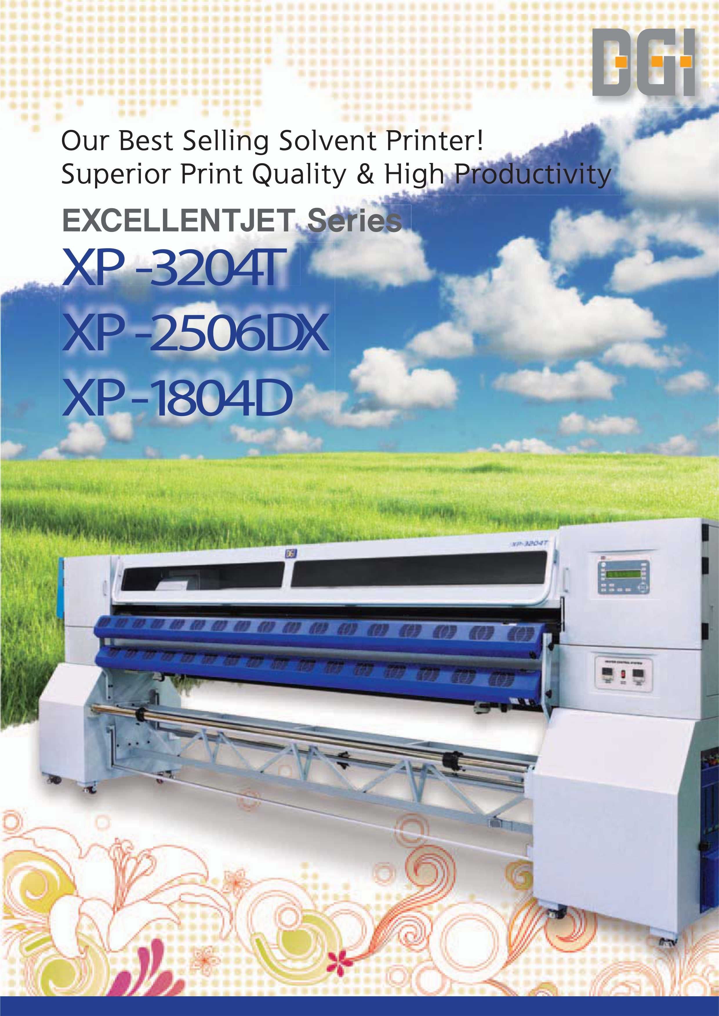 Plotter de Impressão 3,2m DGI-XP3204T *NOVA*