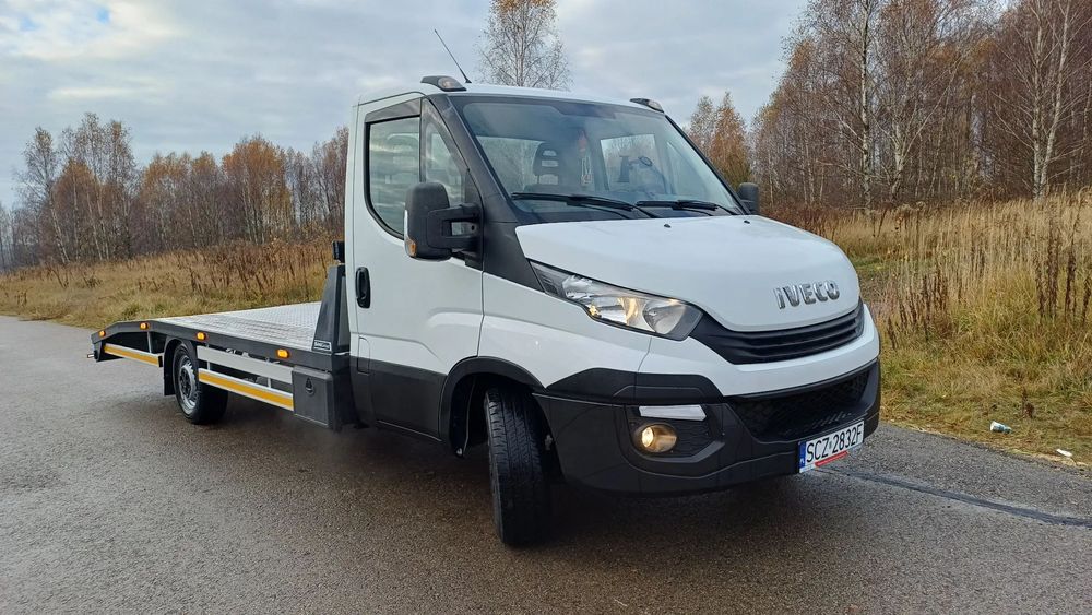 Iveco 35S18  3.0 180kM 336Tyś km Autolaweta Nowy najazd nowe Tacho VDO Stan IDEALNY