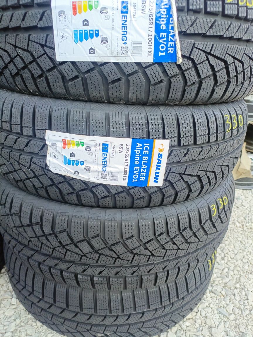 Nowe opony zimowe 225/65/17 Sailun Evo 1.  2024r