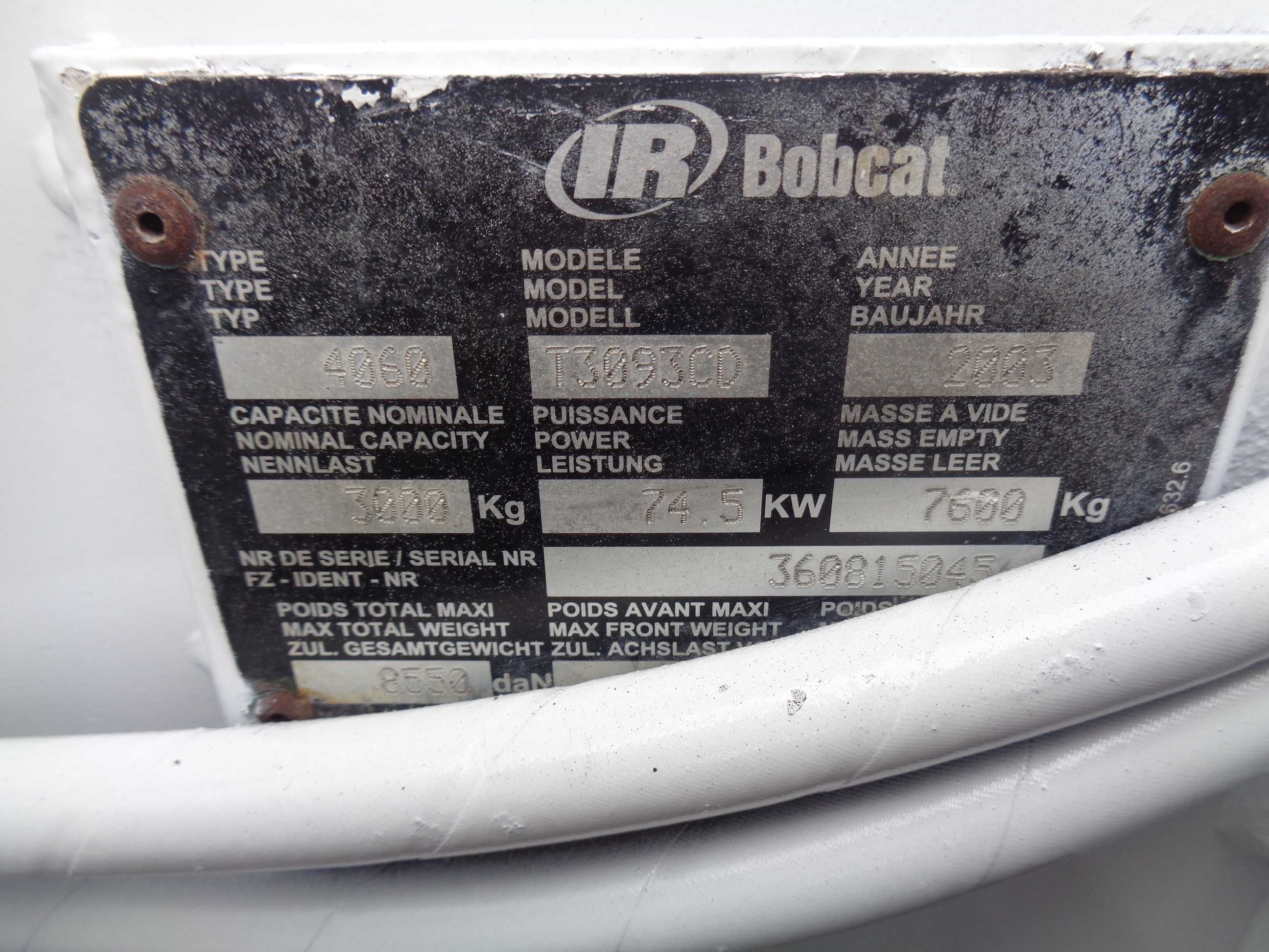 Ładowarka teleskopowa BOBCAT T3093 CD 2003r teleskopówka Manitou 9 m