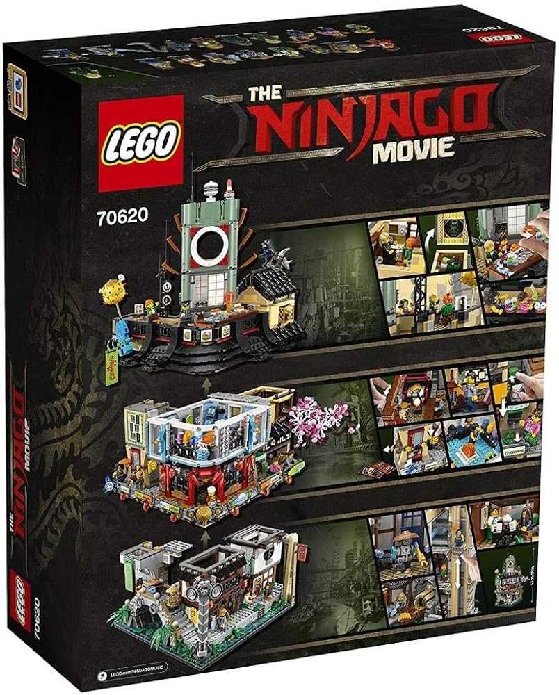 Конструктор LEGO NINJAGO 70620 Ниндзяго Сити (4867 Деталей)