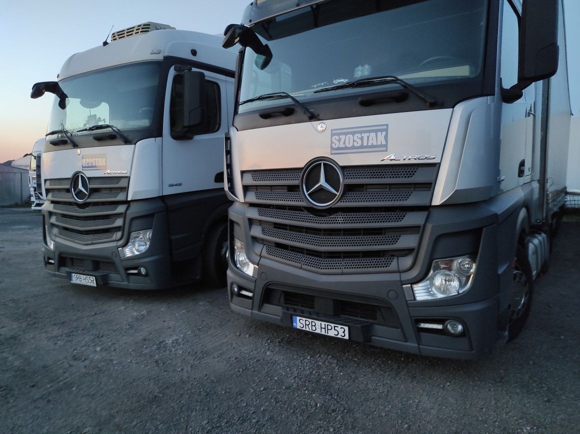 Transport TIR Mega platforma plandeka gabaryty