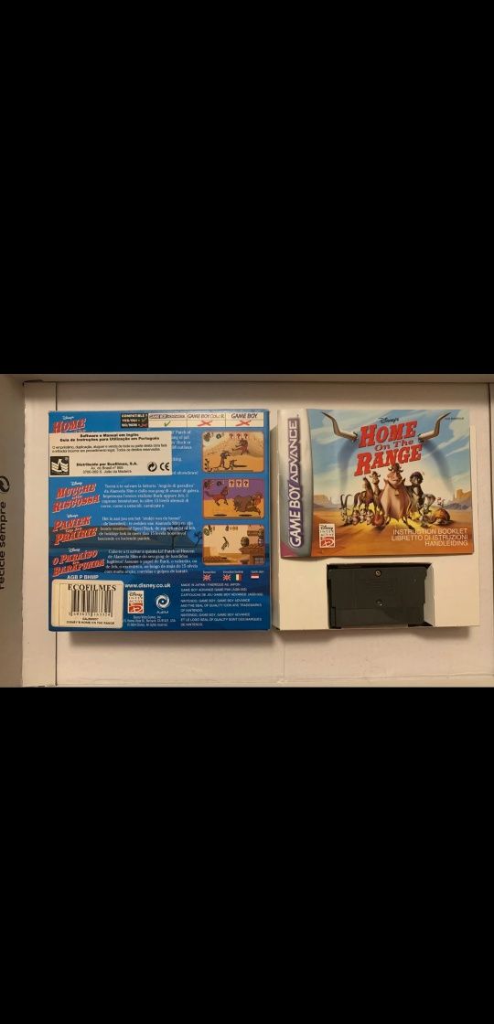 Jogo Home on the Range Gameboy Advance