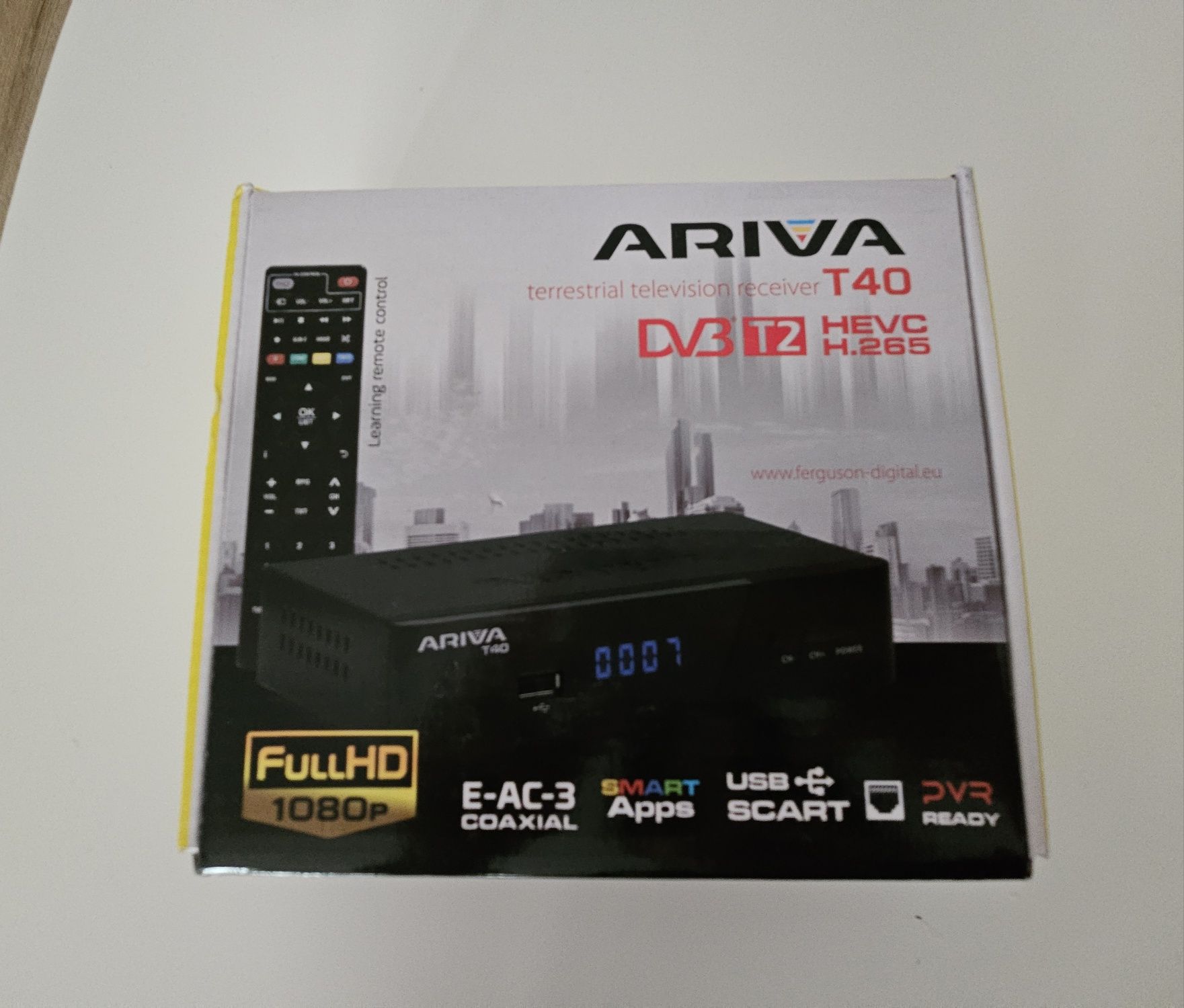 Dekoder Ariva T-30 - DVB-T2 H.265 HEVC