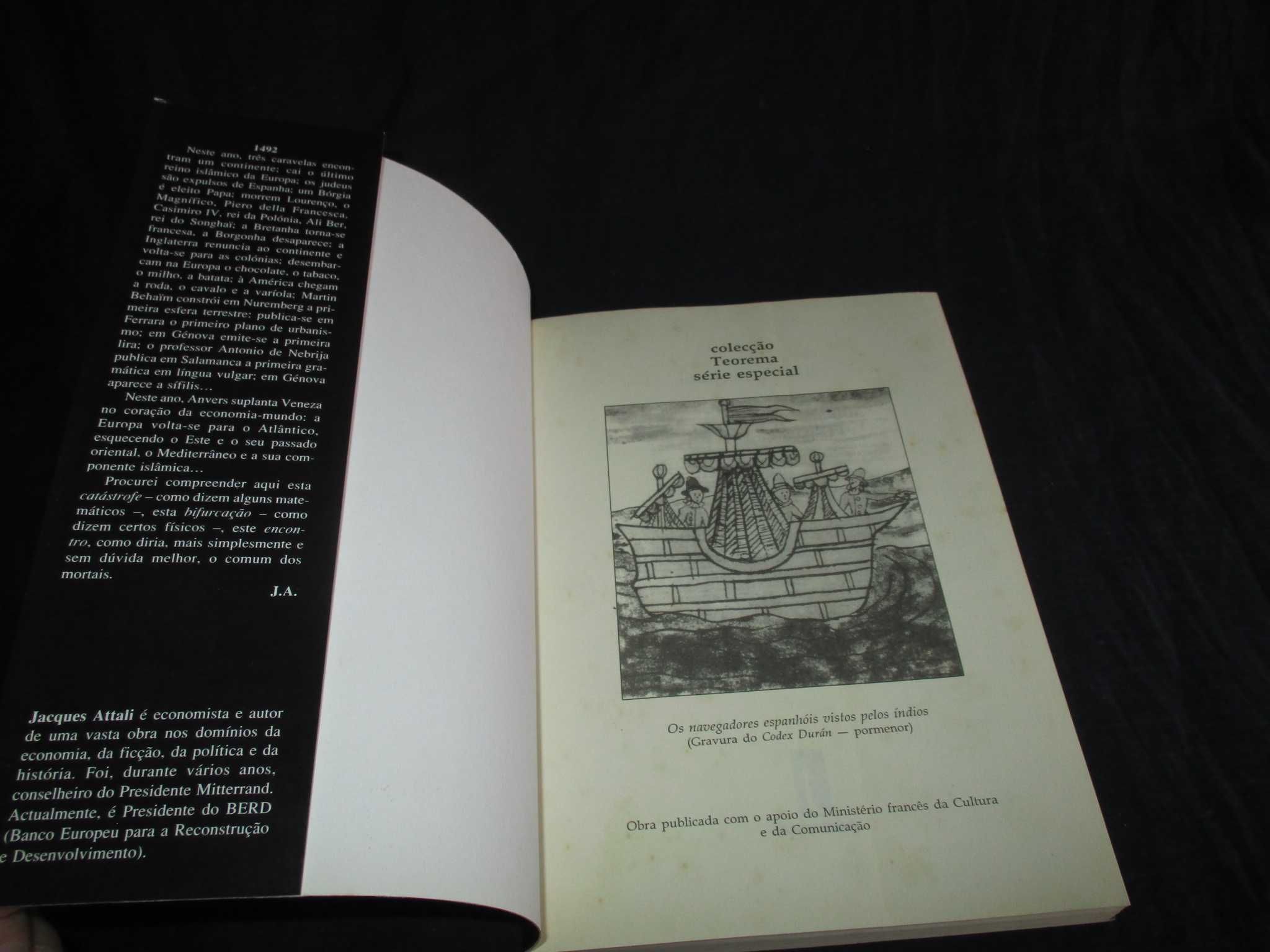 Livro 1492 Jacques Attali Teorema Série Especial