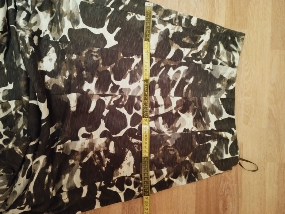 Юбка трикотажная в осенних мотивах