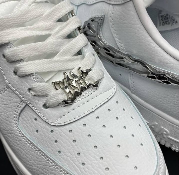 36-45 Nike Air Force 1 Low ‘Molten Metal Silver ‘