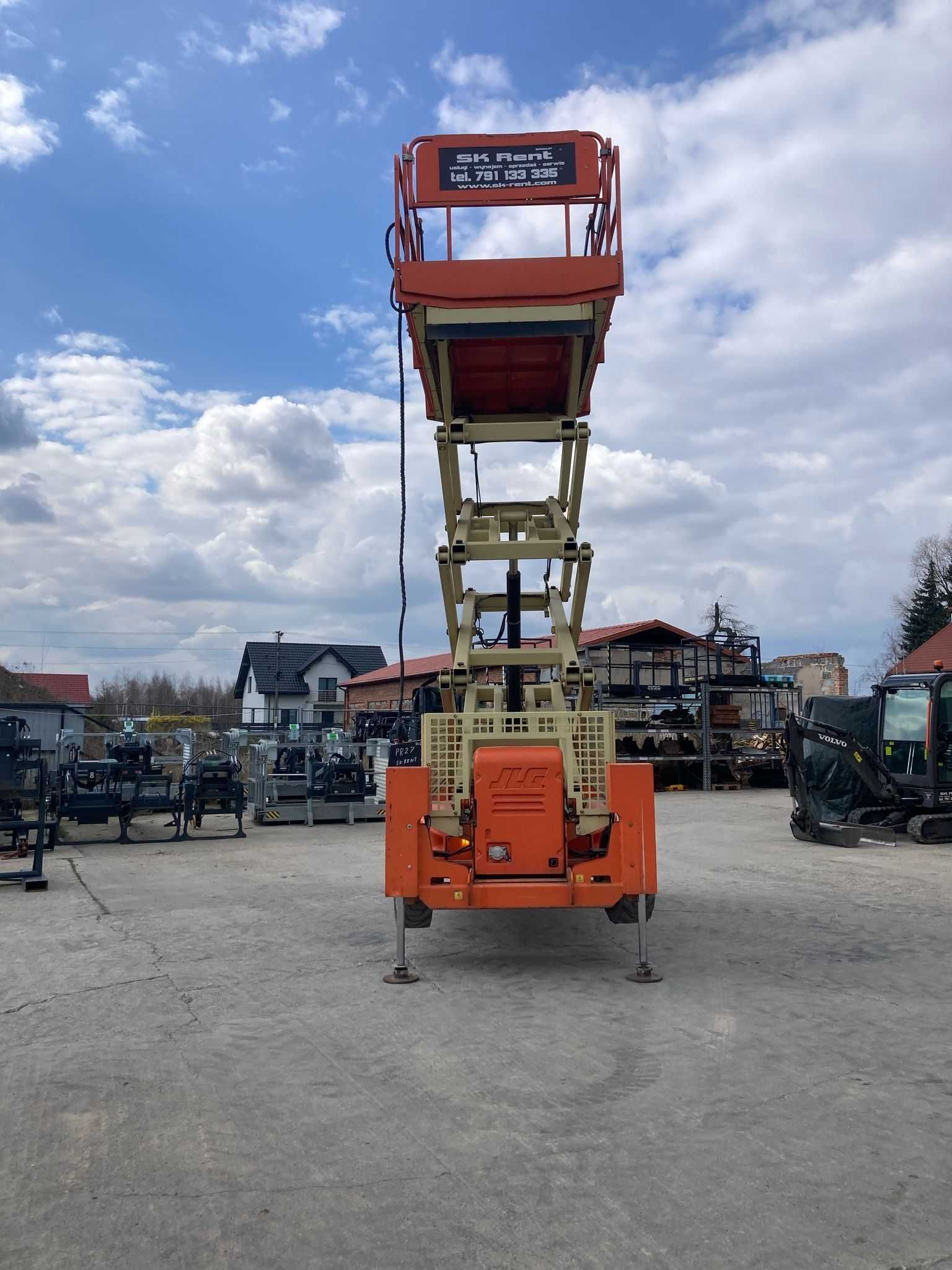 JLG M3369 Podest Nożycowy Podnośnik 12 M Genie Haulotte Nowe Baterie