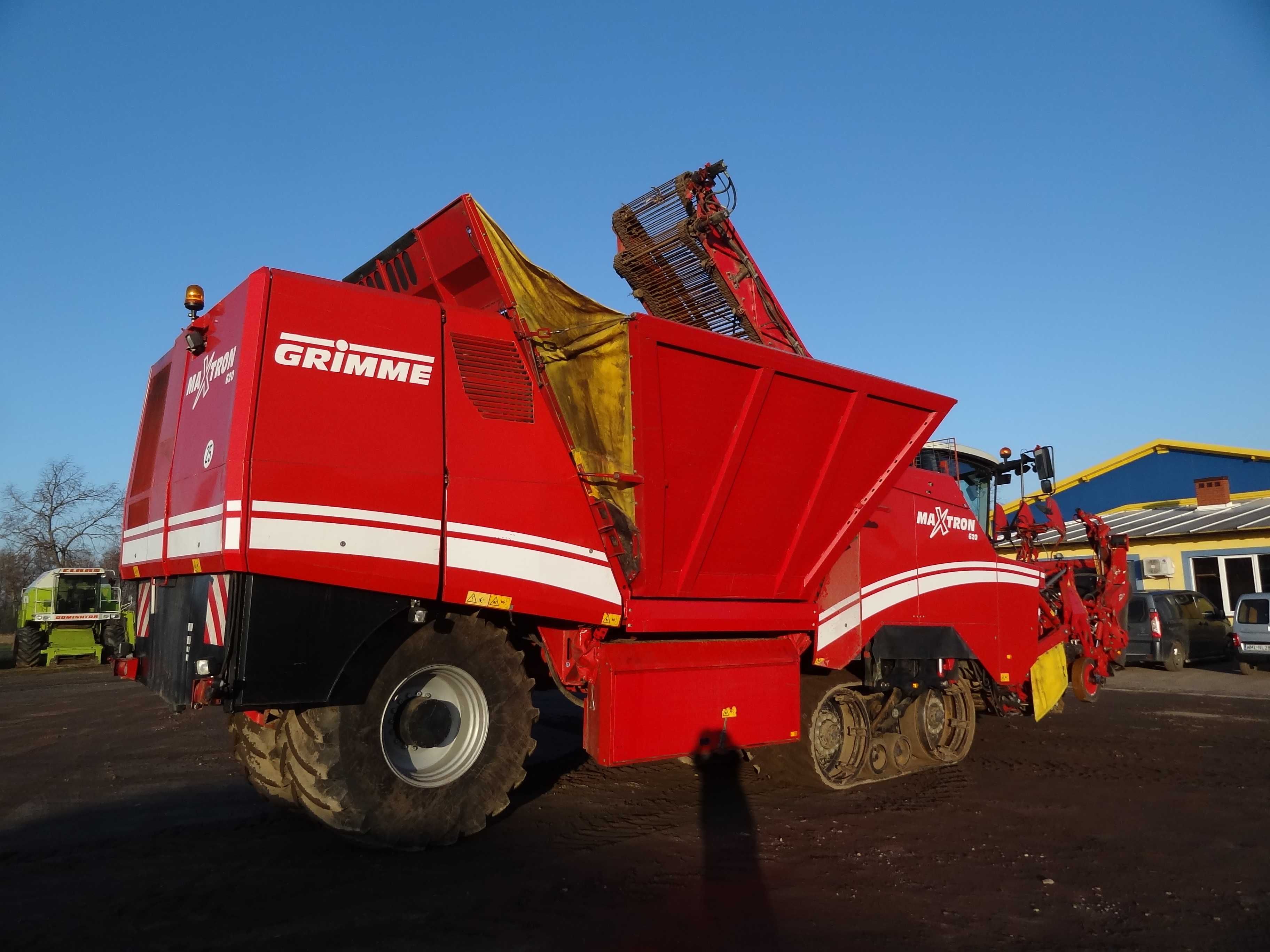 Grimme Maxtron 620, kombajn buraczany Grimme Maxtron 620