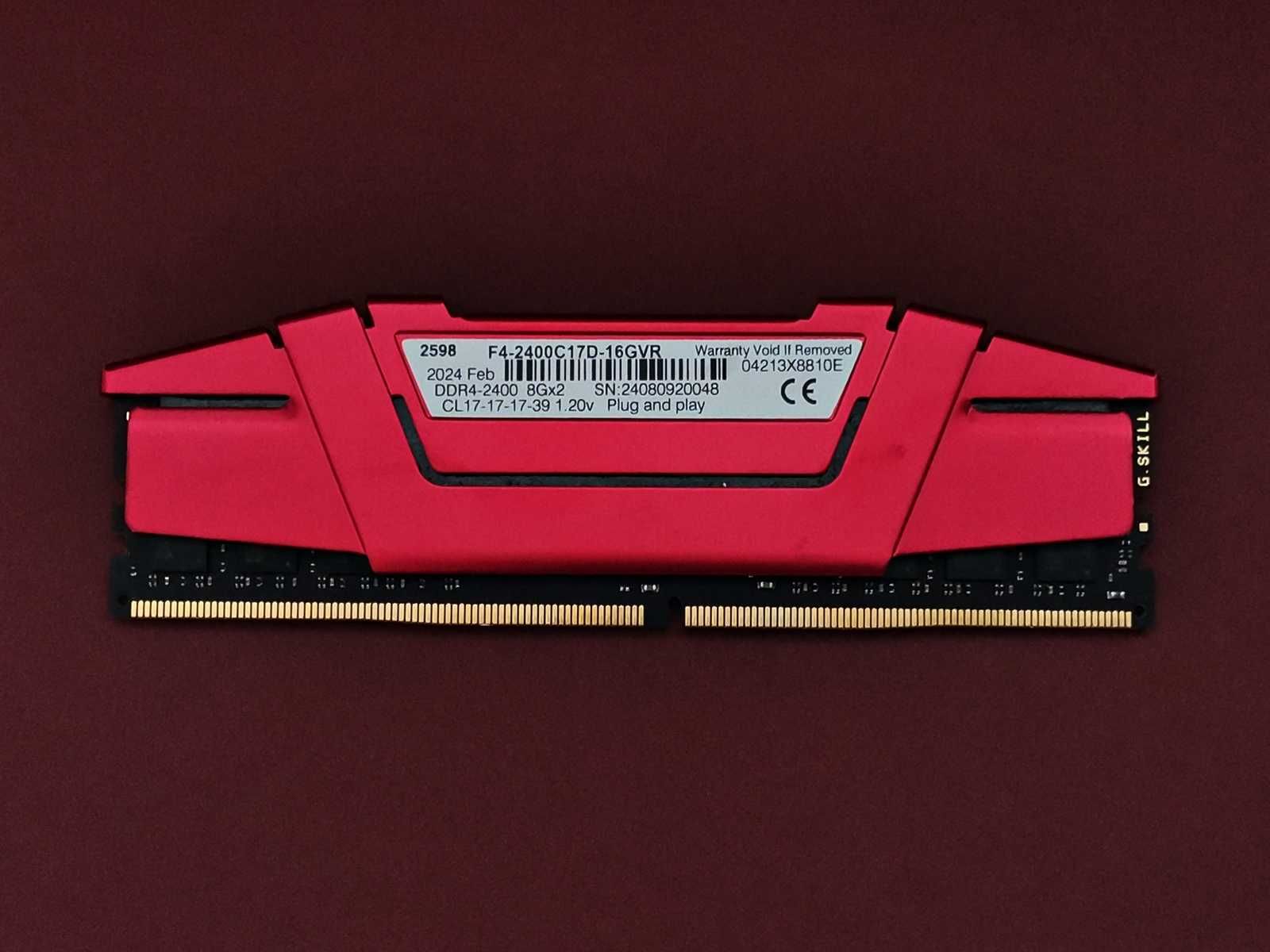DDR4 8GB G.SkiLL RipJawsV 2400 -Komputer