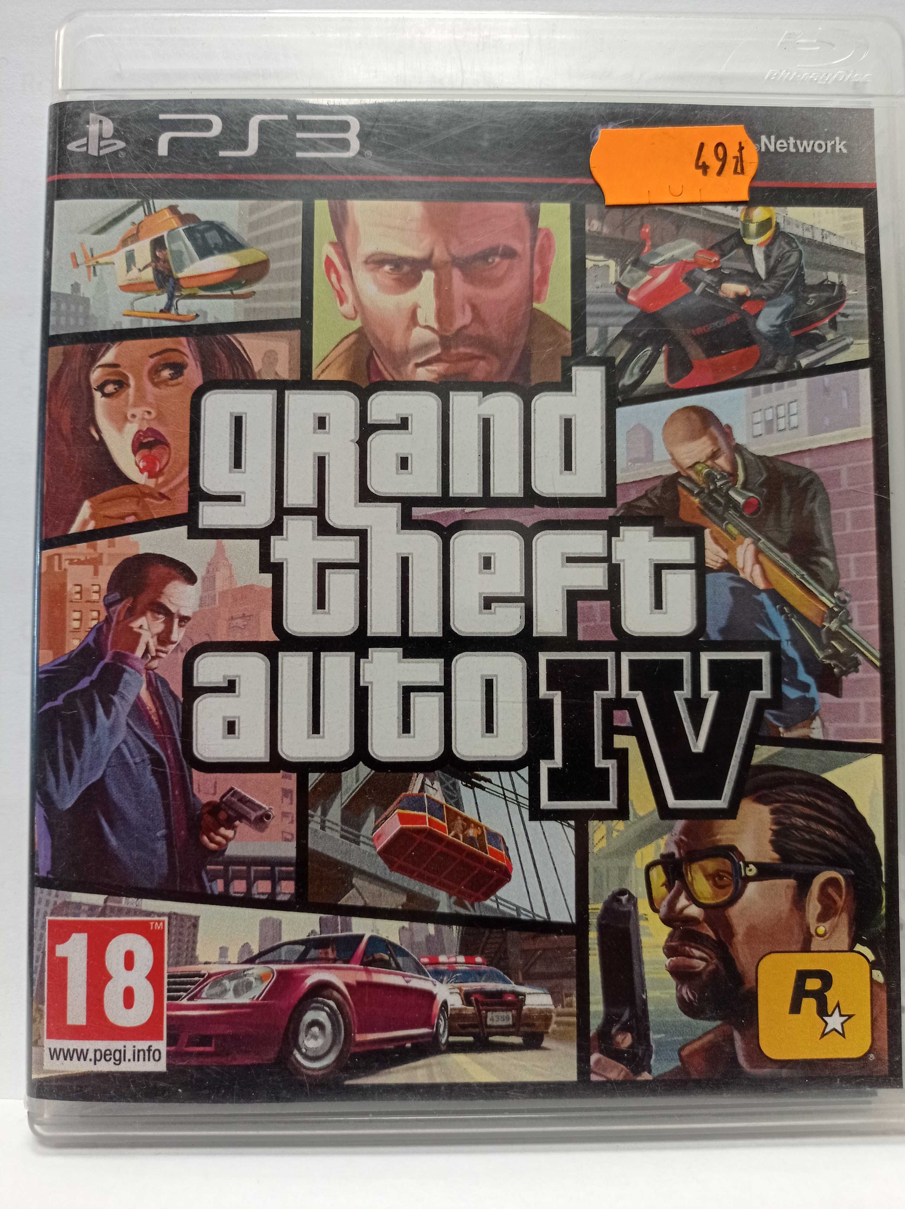 GTA IV gra ps3 (grywanda.pl)