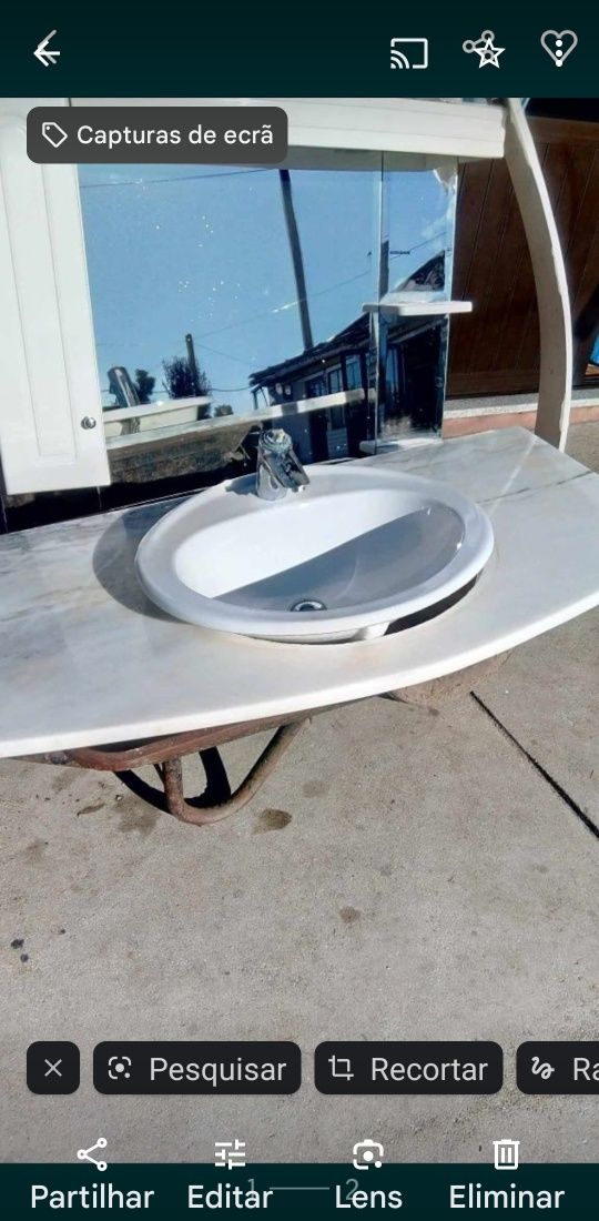 Vendo dois lavatório de caza de banho