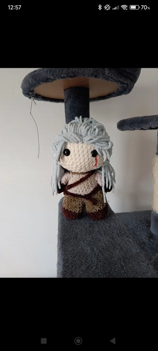 Ciri Cirilla Wiedźmin Witcher pluszak maskotka
