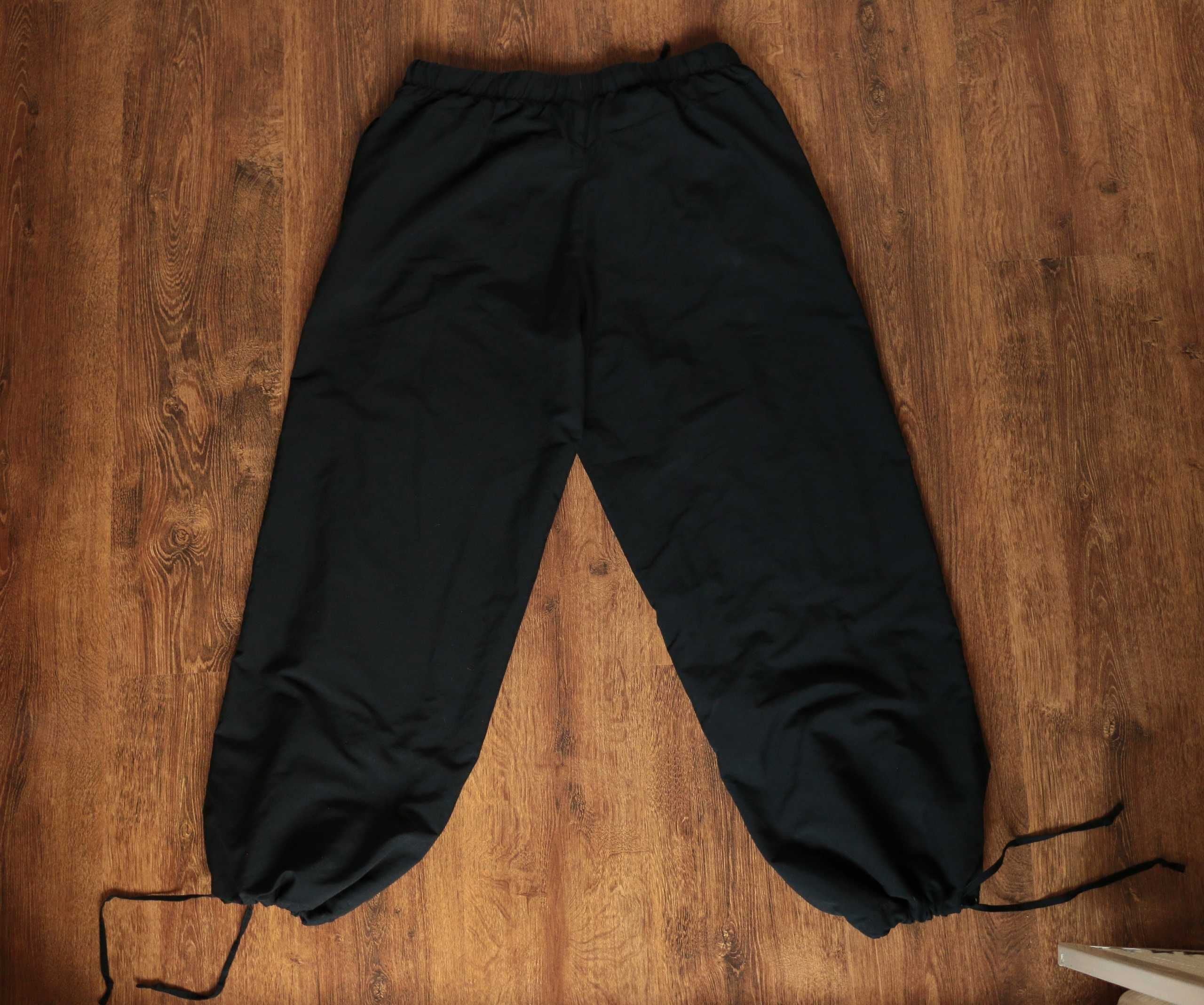 Парашуты, широкие Nike Vintage Y2K Baggy Black Drill Pants, S размер