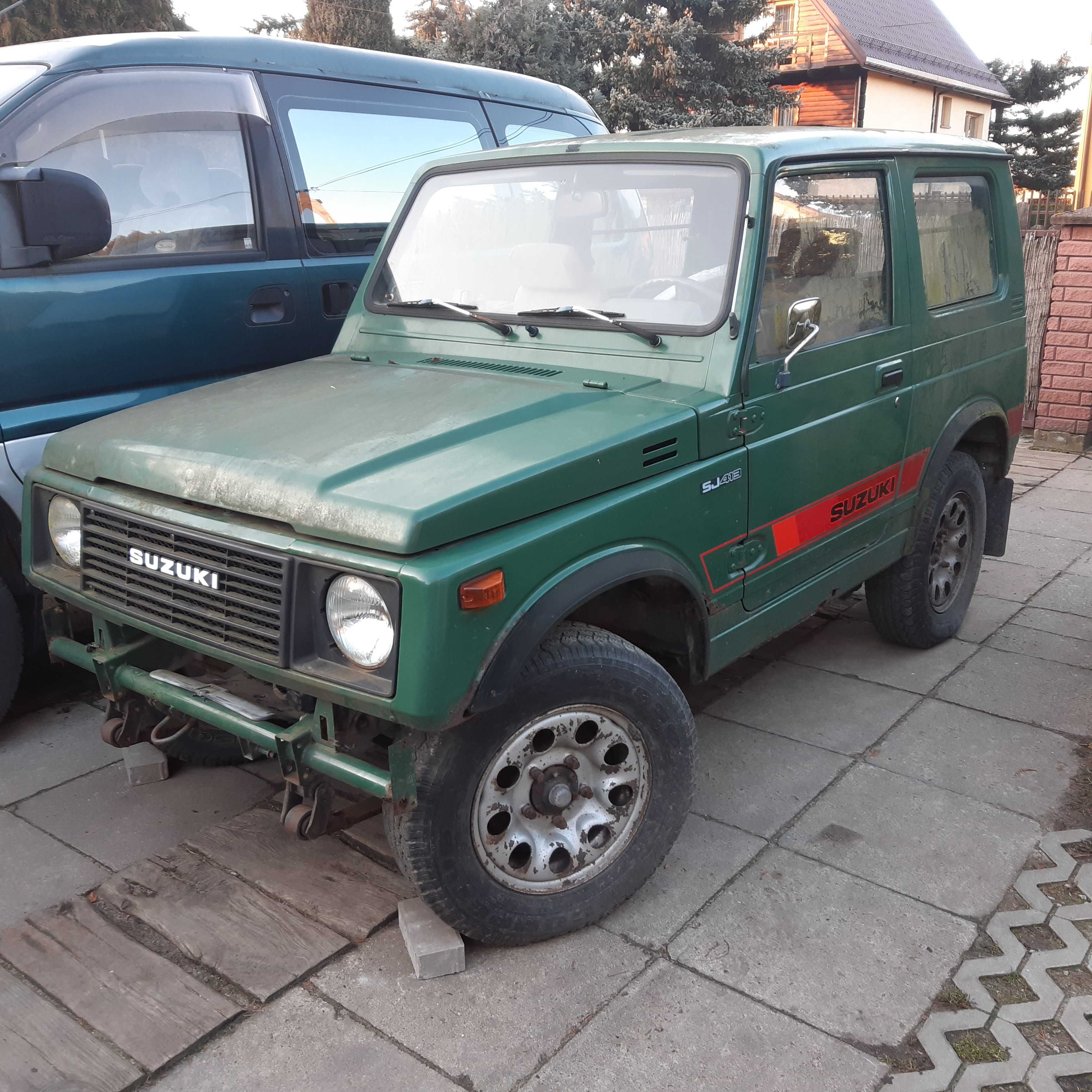Suzuki Samurai SJ 1.6i 8V vitara projekt do skończenia po blacharce!