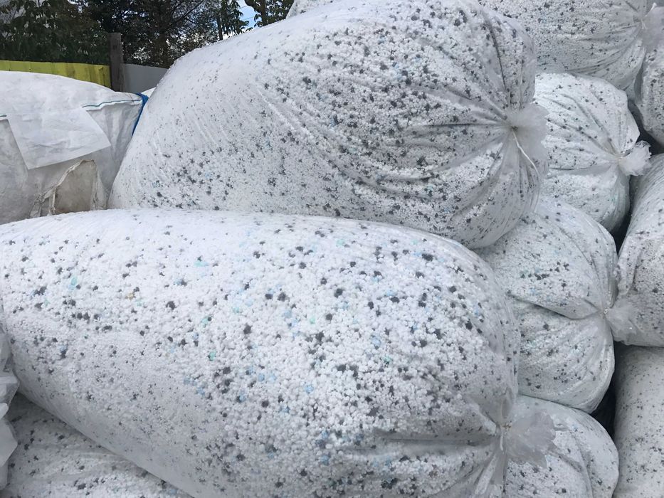 Granulat styropianowy styrobeton 50zł/m3 do docieplenie styrbeton