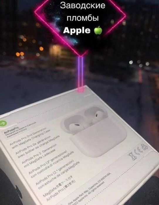 Premium Навушники аірподс pro Generation 2 з шумоподавленням 1в1