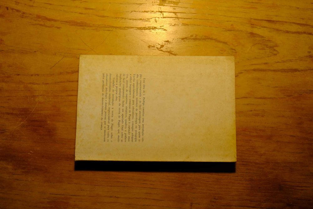 John L. Phillips - Teoria de Piaget sobre as origens do intelecto