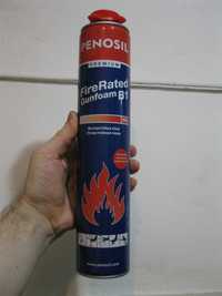 Пена монтажная огнестойкая  Penosil Fire B1 Вогнетривка піна 1 штука