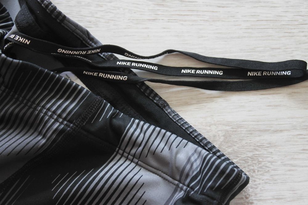 Мужские лосины-тайтсы Nike Running Оригинал М-Л для бега спортзала