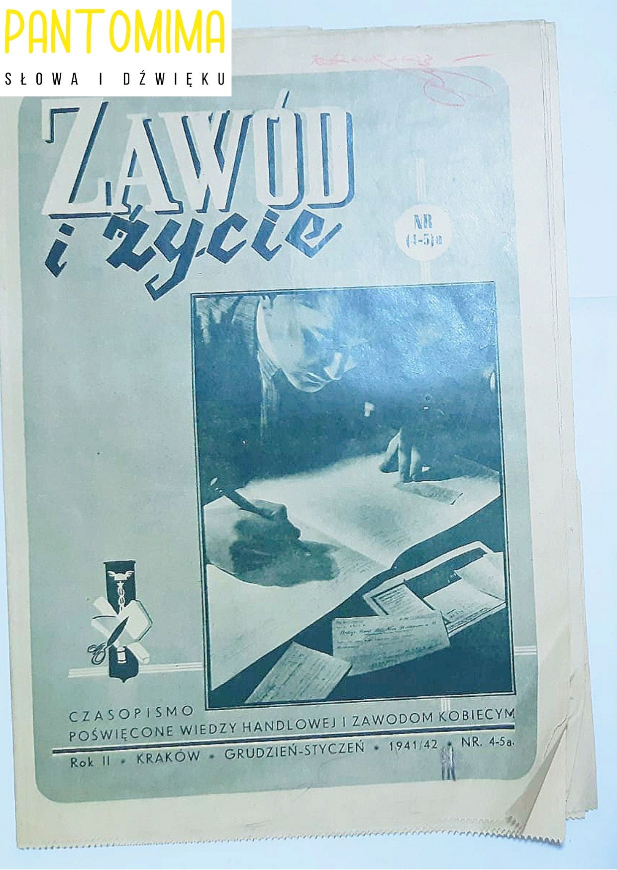 Zawód i życie nr 4-5a 1941/42 czasopismo