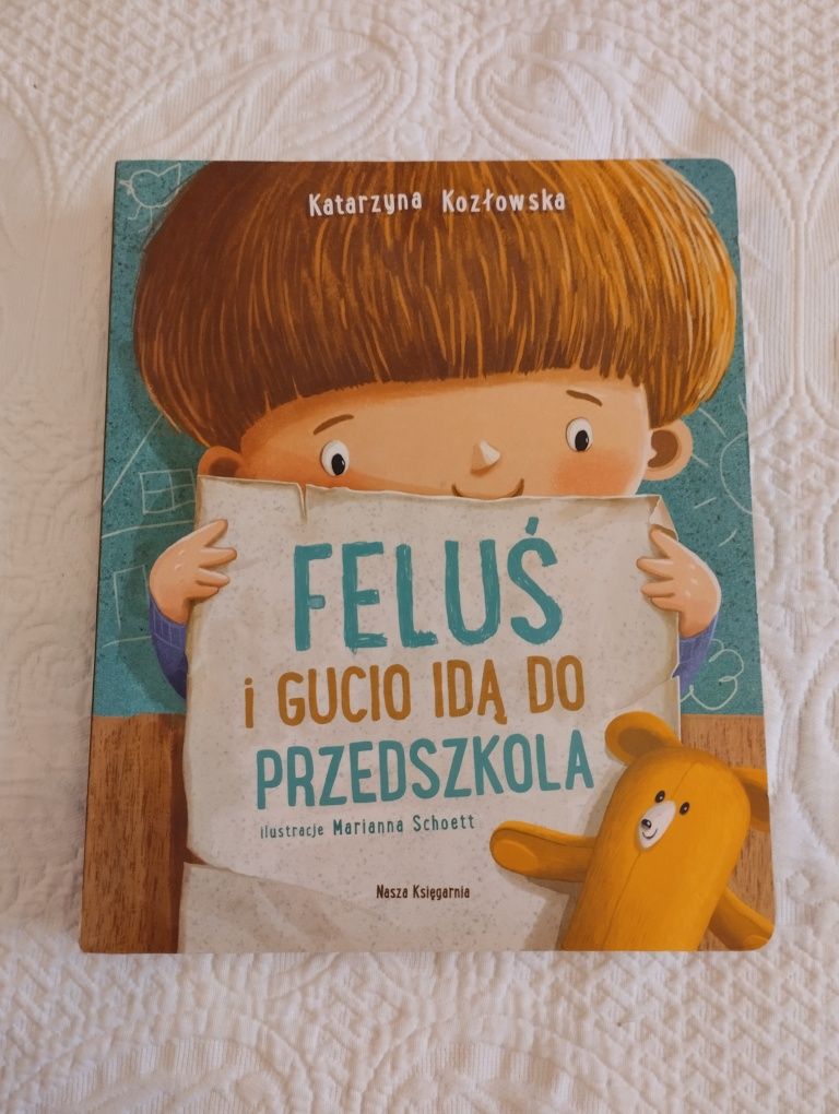 Książka dla dzieci Feluś i Gucio idą do przedszkola