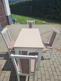 Stół i 4 krzesła do kuchni jadalni