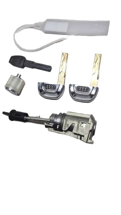 Kluczyki wkładki zamka KOMPLET Zestaw naprawczy Audi A6 C7 4G OE 4G0