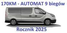 Renault Trafic BOGATO WYPOAŻONY -NAJNOWSZY automat - 9 biegów ZF - wersja GRAND 170KM
