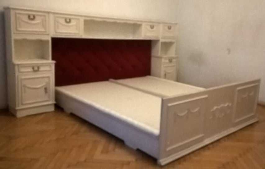 łóżko sypialniane białe, piękne