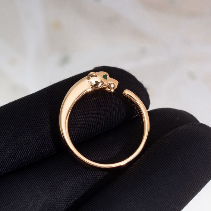 Anel Prata dourada Cartier