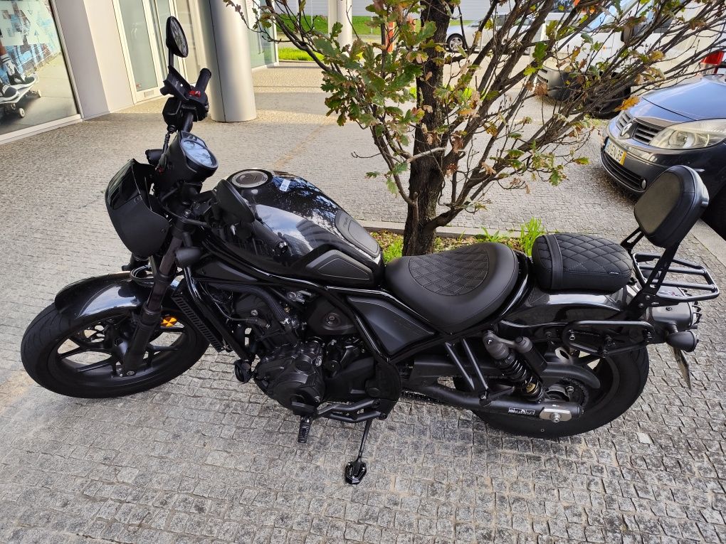 Bancos confortáveis c/ espuma Honda Rebel 1100 de 2024