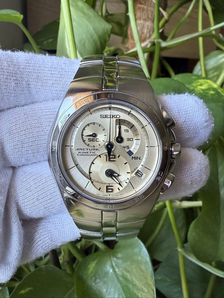 Seiko Arctura Kinetic Chronograph