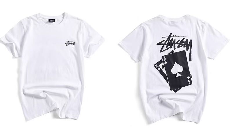 Мужские футболки Stussy Crown Logo унисекс стусси