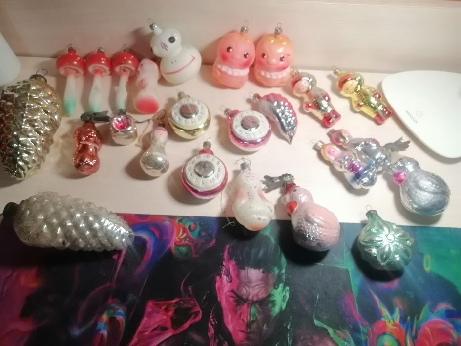 Елочная игрушка Красная шапочка Ссср