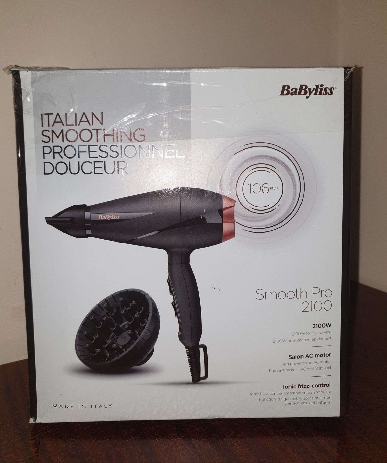 Фен BaByliss Smoth Pro 6709DE Smooth Pro 2100