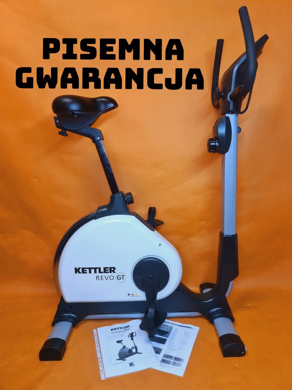 Kettler Revo GT do 150kg. Rower Magnetyczny Mocny Treningowy