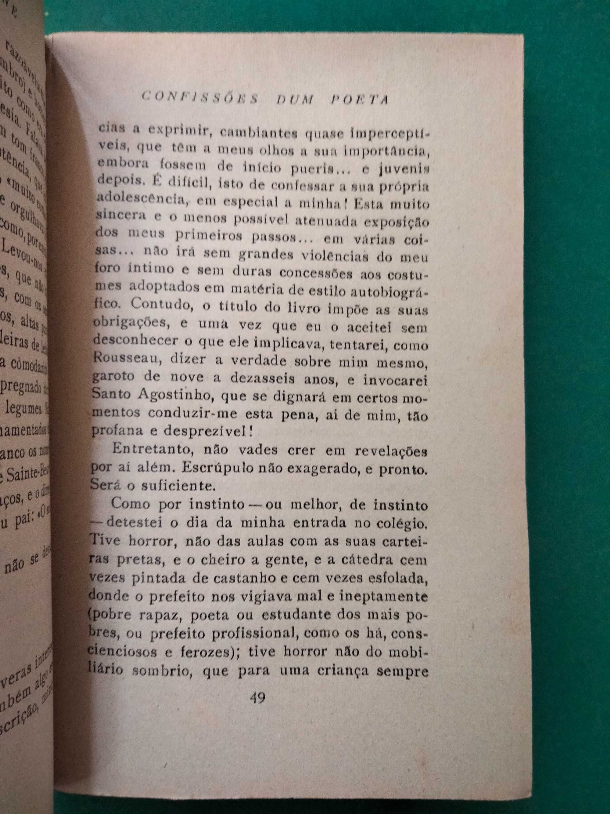 Confissões dum Poeta - Paul Verlaine