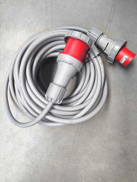 Przedłużacz 25m 63A 5x10 linka