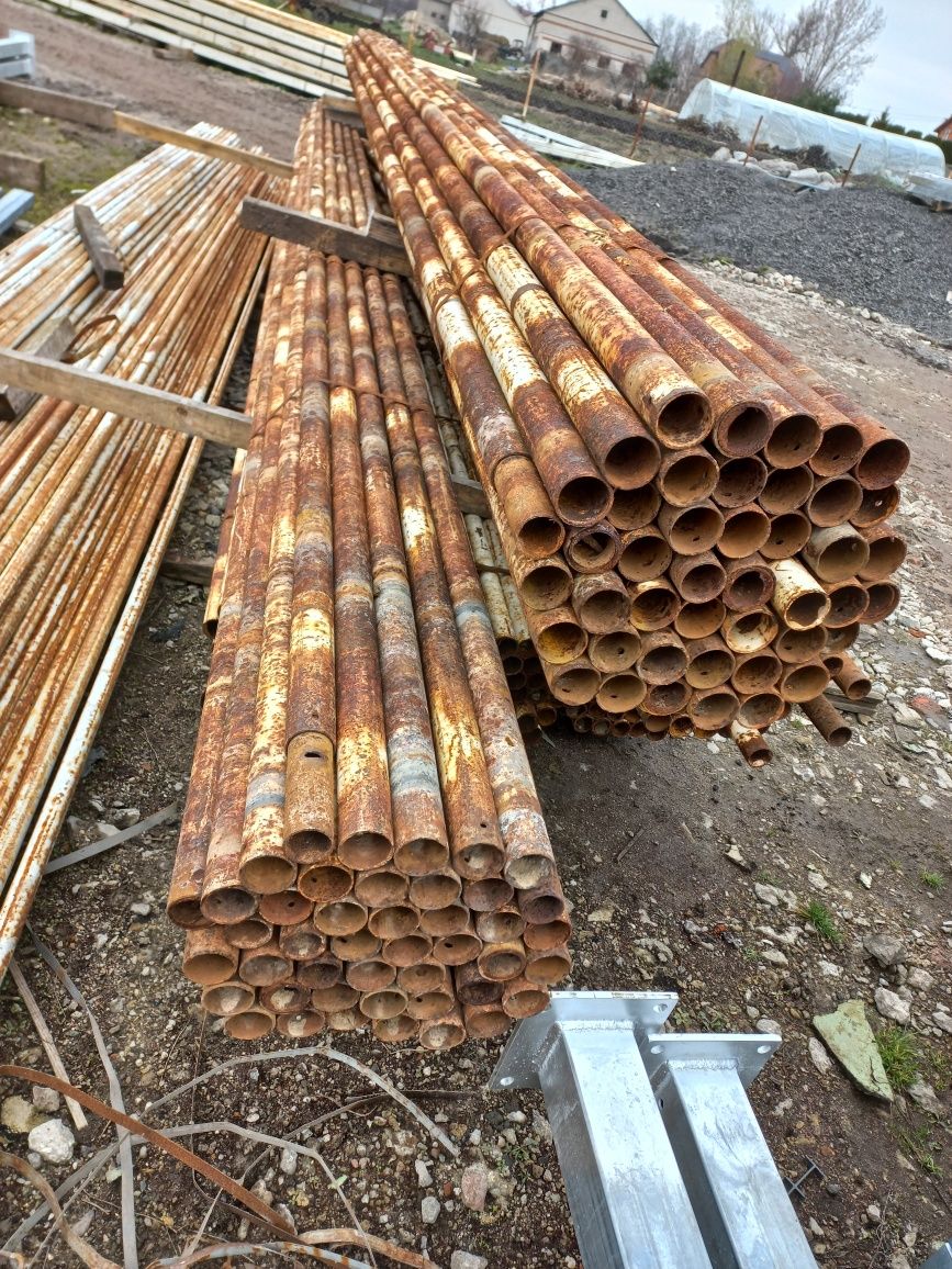 Rura fi 51 - TUNELE FOLIOWE wsporniki podpory ogrodzenie siatka leśna