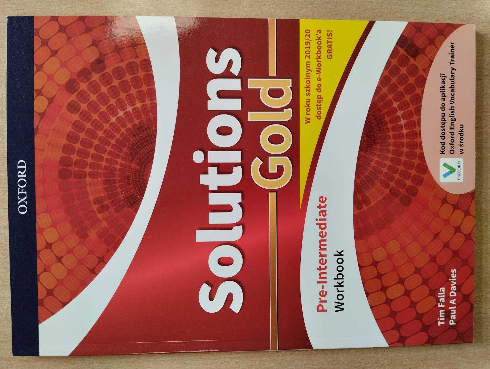 Podręcznik do języka angielskiego  Solutions Gold, Pre-intermediate