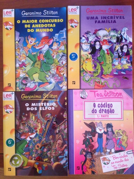 Vários livros infantis e juvenis