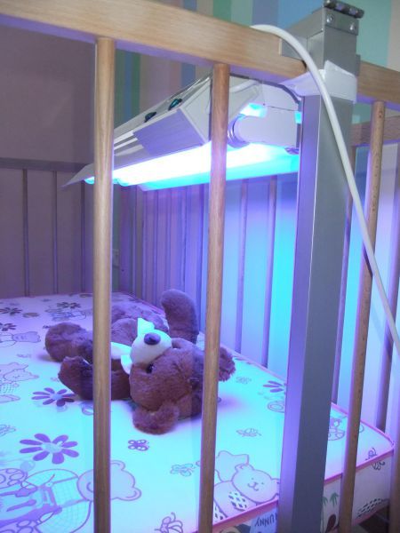 Лампа від жовтяниці - Лампа от желтушки детям - Очки для фототерапии
