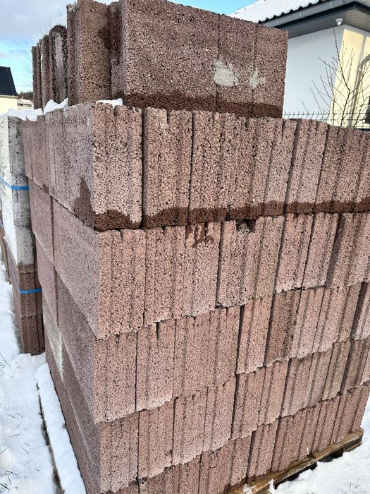 Keramzyt Pustak keramzytobetonowy 1/2 Alfa Betard działowy