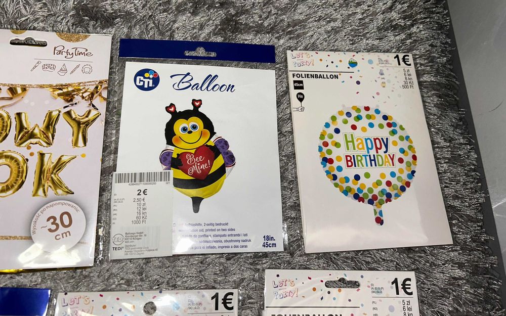 Zestaw  różnych balonów duża ilość