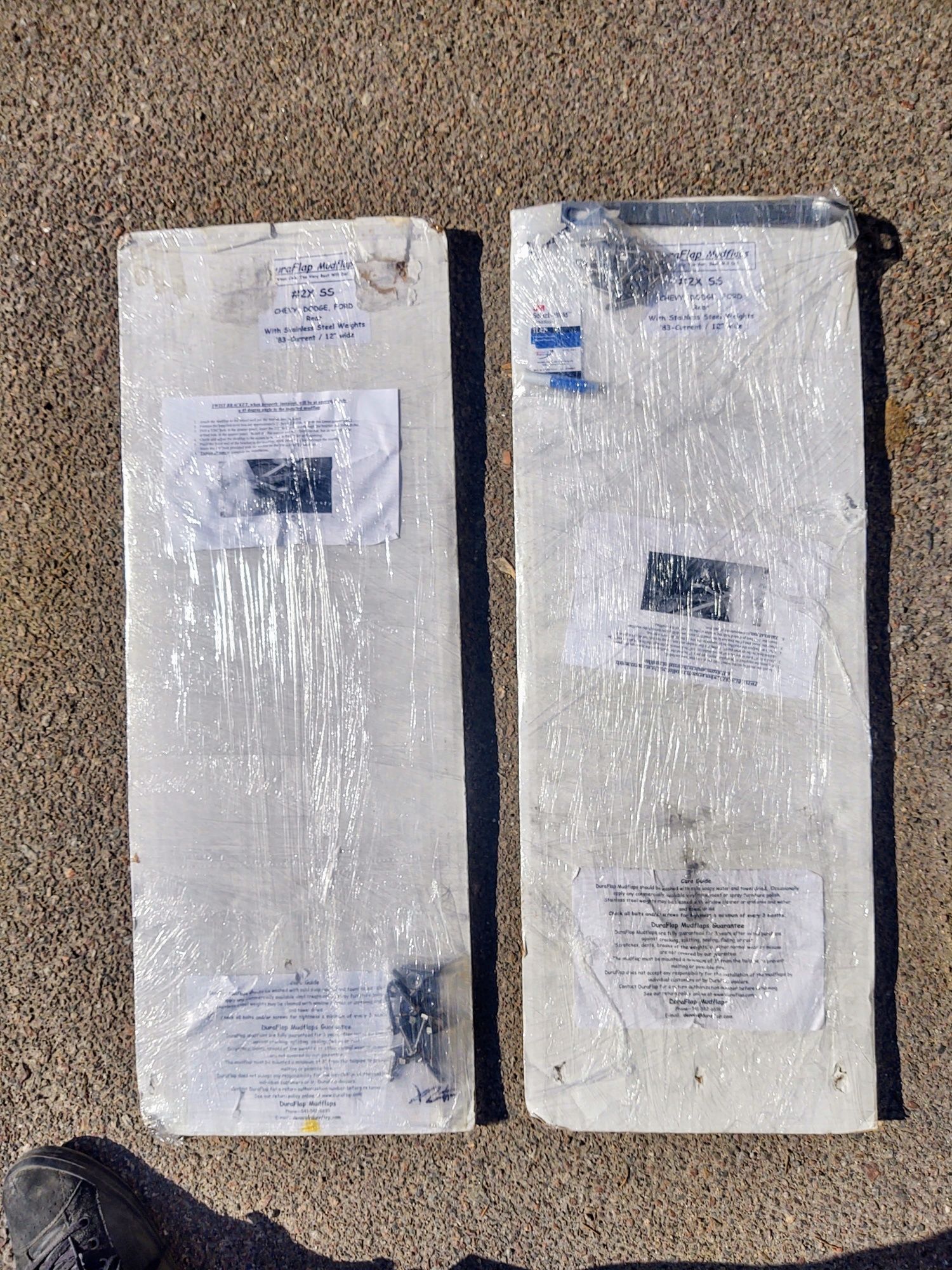 Брызговики задние duraflap mud flaps