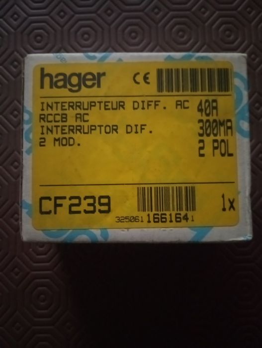 Interruptor diferencial