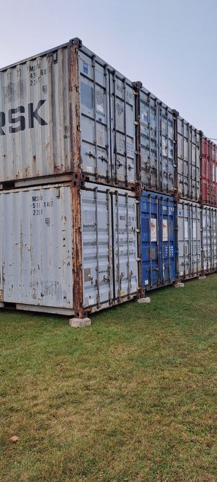 Kontener morski 6m 20 kontenery morskie biurowy socjalny garaż magazyn