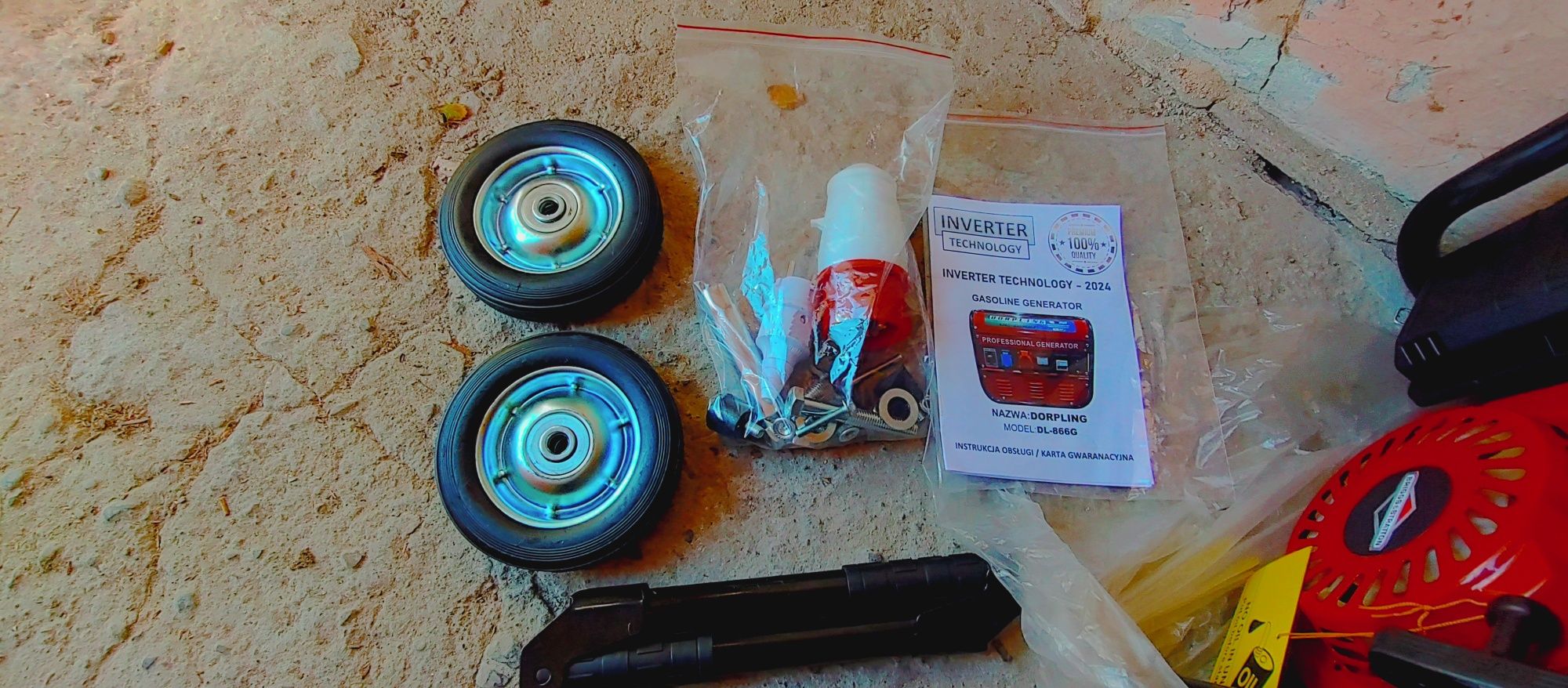 Agregat - Generator prądotwórczy Dorpling DL-866G