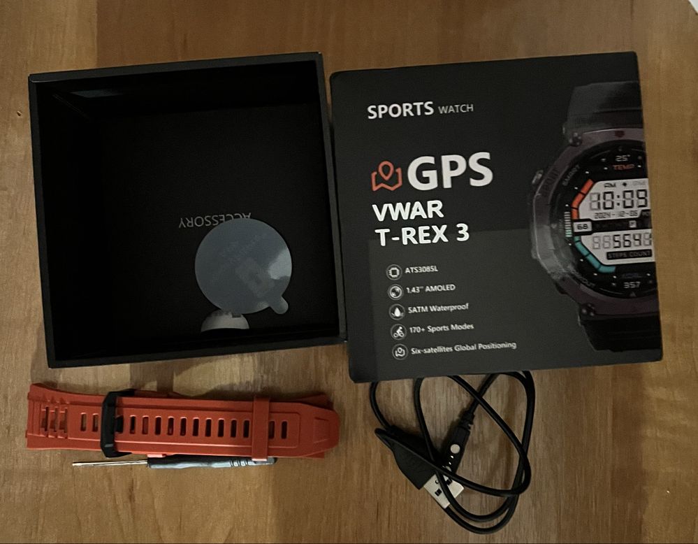 VWAR T-Rex 3 GPS Смарт-часы 5 АТМ (Китай)
